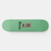 Skateboard Bouledogue Français Gris (Horz)