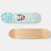 Skateboard Bouledogue ; Mignon (Horz)