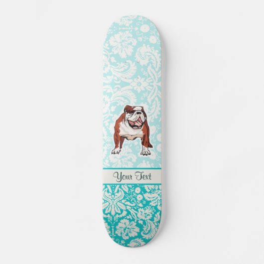 Skateboard Bouledogue ; Mignon (Recto)