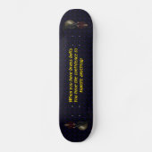 Skateboard Boules en laiton (Recto)