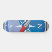 Skateboard Boussole (Horz)