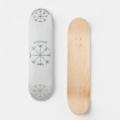 Skateboard Boussole Vegvisir (Recto)