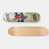 Skateboard Bout de singe bu par poinçon (Horz)