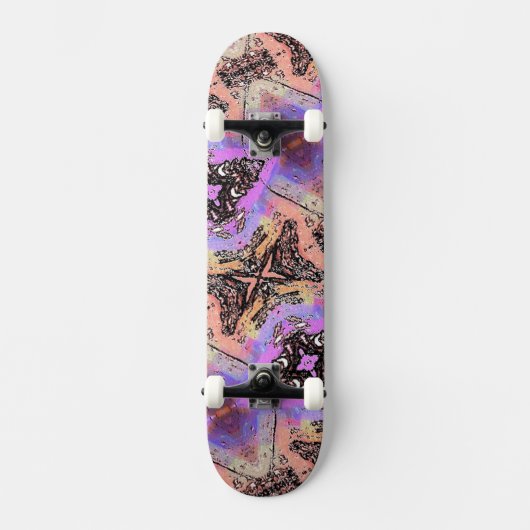 SKATEBOARD BOUTEILLES ET MÈRES (Recto)