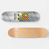 SKATEBOARD BOUTON PANIQUE (Horz)