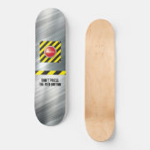 SKATEBOARD BOUTON PANIQUE (Recto)