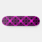 Skateboard Bow étoile rose chaud (Horz)
