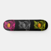 Skateboard boxer chien pop art 8173 bb (Horz)
