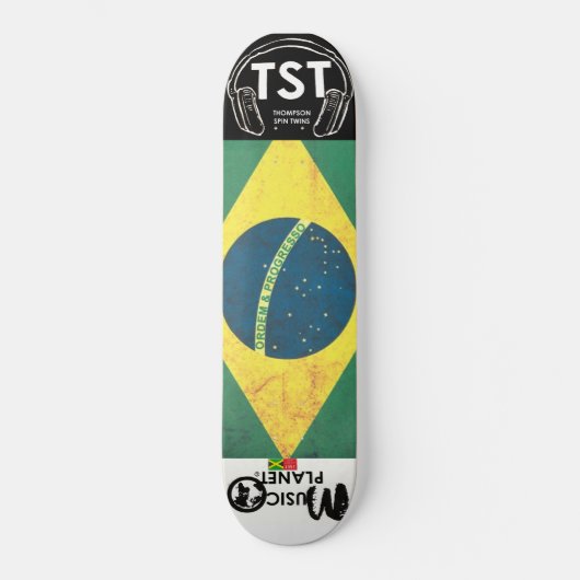 Skateboard BRÉSIL / TST Skate (Recto)