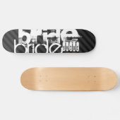 Skateboard Bride ; Gris noir et gris foncé (Horz)