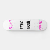 Skateboard Bridezilla Bride (Horz)