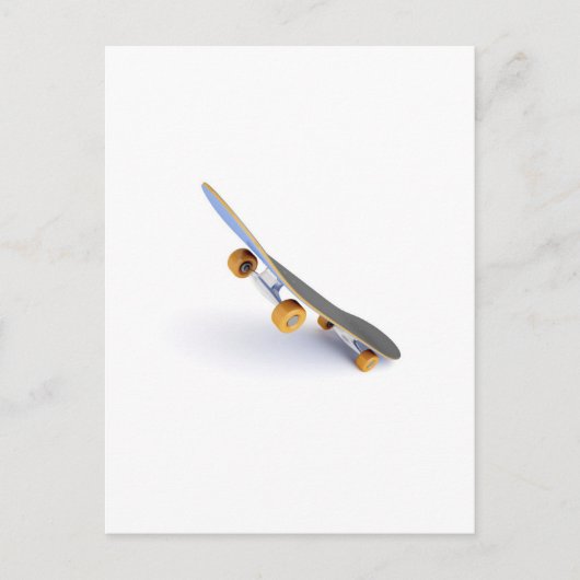 Skateboard Briefkaart (Voorkant)