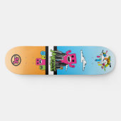 Skateboard Brigade de monstre de joie (Horz)