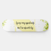Skateboard Bright & Cheerful Inspired Motivational  (Horz)