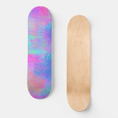 Skateboard Bright Multicolor Splashes (Recto)