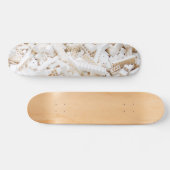 Skateboard briques blanches (Horz)