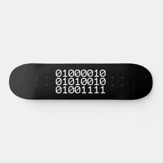 SKATEBOARD BRO BINAIRE (Horz)