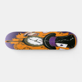 Skateboard Broken Time Mad Hatter  (Horz)