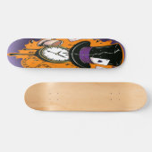 Skateboard Broken Time Mad Hatter  (Horz)