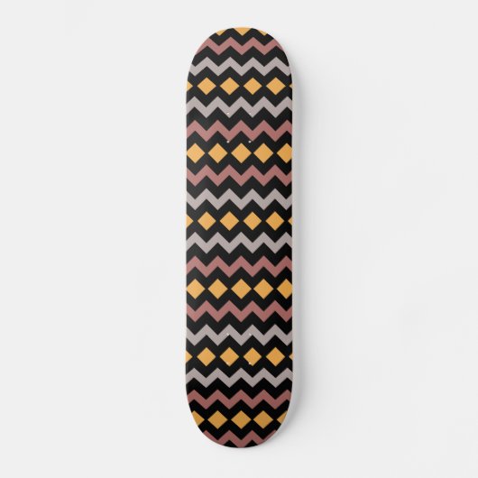 Skateboard Bronze Argenté Or (Recto)