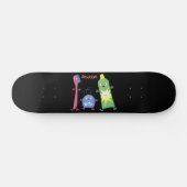 Skateboard Brosse à dents mignonne dentifrice dentaire soie d (Horz)