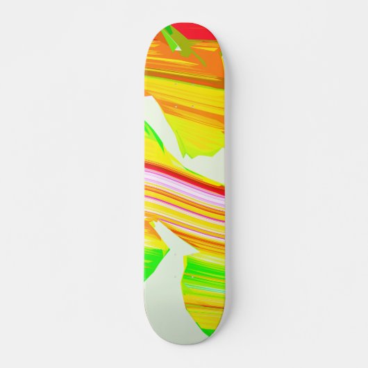Skateboard Brosse arc-en-ciel (Devant)