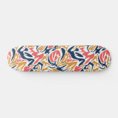 Skateboard Brosse moderne abstrait sans couture multicolore (Horz)