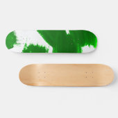 Skateboard Brosse verte (Horz)