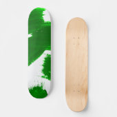Skateboard Brosse verte (Recto)