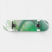 Skateboard Brouillard Vert Fractal (Horz)