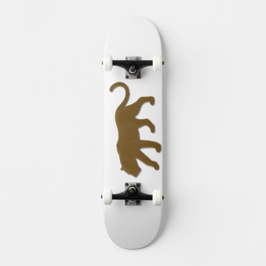 Skateboard Brown Florida Panther (Recto)