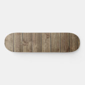 Skateboard Brown Motif de céréales en bois Zen (Horz)