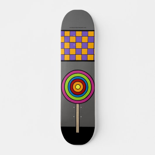 Skateboard "Bruit de Lolli " (Devant)