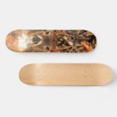 Skateboard Buck in Fall Camo White Tail Deer (Horz)