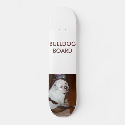 Skateboard "Bulldog Board" (Voorkant)