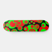 Skateboard Bulles Abstraites 01 (Horz)