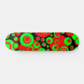 Skateboard Bulles Abstraites 02 (Horz)