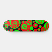 Skateboard Bulles Abstraites 03 - Rétro (Horz)