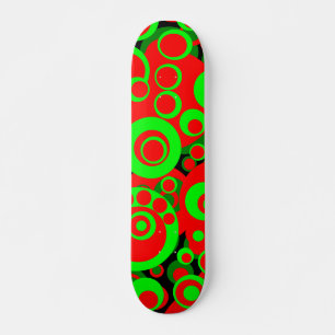 Skateboard Bulles Abstraites 05