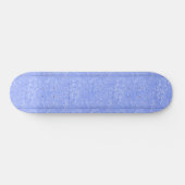 Skateboard Bulles Bleues Et Blanches (Horz)