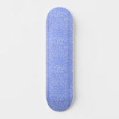 Skateboard Bulles Bleues Et Blanches (Recto)