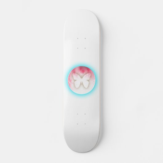 Skateboard Bulles papillon (Recto)