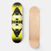 Skateboard Bumblebee Color Gradient Perspective Dessin (Recto)