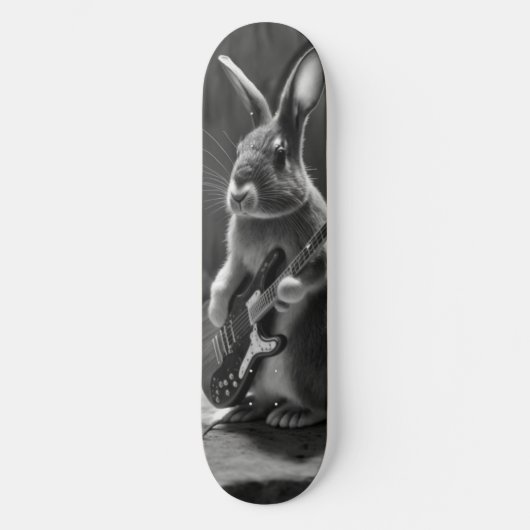 Skateboard Bunny Jouer une guitare (Recto)