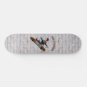 Skateboard Bunny Lapin Brick Nom du mur (Horz)