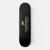 Skateboard Bureau de planche à roulettes noir (Recto)