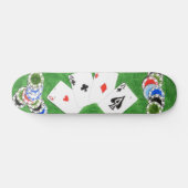 Skateboard Bureau de poker (Horz)