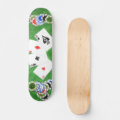 Skateboard Bureau de poker (Recto)