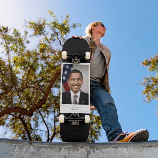 Skateboard Bureau du président élu Barack Obama (Extérieur 1)