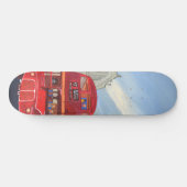 Skateboard Bus rouge de Londres (Horz)